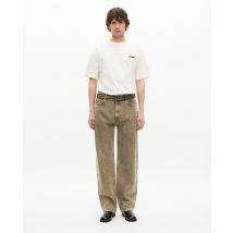 T-shirt Oversize Avec Sérigraphie Écru pour Homme - Taille L - The Kooples