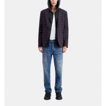 Checkered Wool Jacket For Man - The Kooples