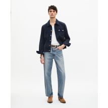 Navy Blue Cotton Jacket For Man - The Kooples