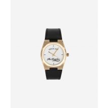 Montre Avec Logo Et Bracelet En Cuir Noir pour Femme - The Kooples