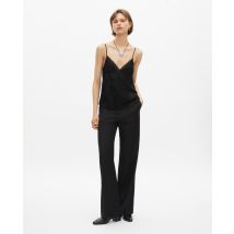 Black Lace Camisole for Woman - The Kooples