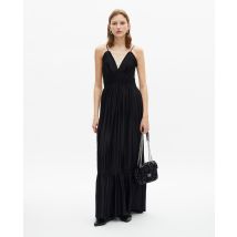 Robe Longue Noire pour Femme - Taille 0 - The Kooples
