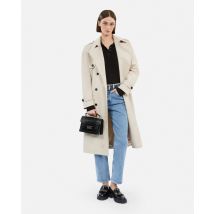 Trench Long Beige pour Femme - Taille 42 - The Kooples