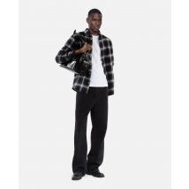 Black And White Check Shirt For Man - The Kooples