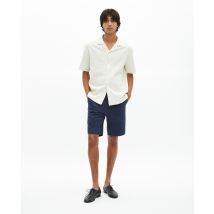Chemise Manches Courtes Nid D'Abeille Écrue pour Homme - Taille L - The Kooples