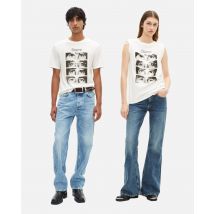 T-shirt Mixte The Doors X The Kooples Écru pour Femme - Taille M - The Kooples