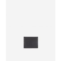 Porte Cartes En Cuir Noir Avec Logo pour Homme - The Kooples