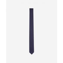 Cravate En Soie Bleu Marine pour Homme - The Kooples