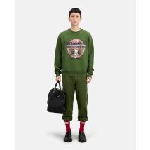Sweatshirt Avec Sérigraphie Kaki pour Homme - Taille XS - The Kooples
