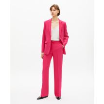 Veste Tailleur Rose En Crêpe pour Femme - Taille 36 - The Kooples