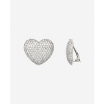 Boucles D'Oreilles À Clip Argenté pour Femme - The Kooples