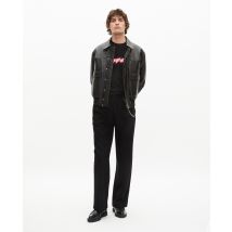 Pantalon En Laine Coupe Large Noir pour Homme - Taille 44 - The Kooples