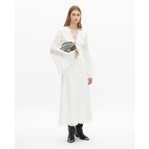 Jupe Longue En Dentelle Blanche pour Femme - Taille 0 - The Kooples