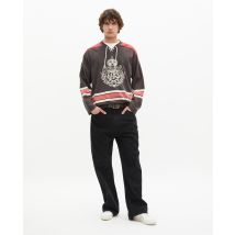 Sweatshirt Avec Blason Noir pour Homme - Taille L - The Kooples