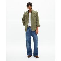 Surchemise Style Officier Kaki pour Homme - Taille S - The Kooples