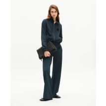 Bas De Jogging Droit Vert Foncé pour Femme - Taille 1 - The Kooples