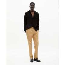 Chemise En Mix Lin Noire pour Homme - Taille S - The Kooples