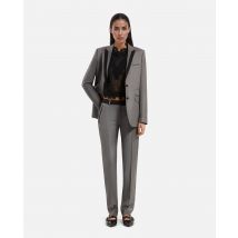 Pantalon Tailleur Ajusté Gris pour Femme - Taille 36 - The Kooples