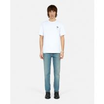 T-shirt Avec Broderie Palm Tree Blanc pour Homme - Taille XS - The Kooples