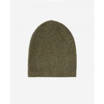 Khaki Mohair Beanie - The Kooples