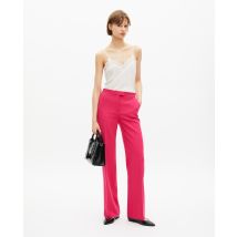 Pantalon Tailleur Rose En Crêpe pour Femme - Taille 38 - The Kooples