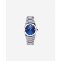Montre Avec Blazon Argentée Cadran Bleu pour Femme - The Kooples