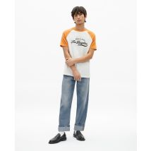T-shirt Avec Sérigraphie Logo Écru pour Homme - Taille XS - The Kooples