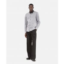 Black Micro-checkered Shirt for Man - The Kooples