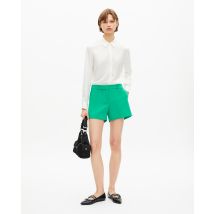 Short Tailleur Vert En Crêpe pour Femme - Taille 38 - The Kooples