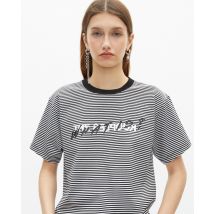 T-shirt What Is À Rayures Écru pour Femme - Taille 4 - The Kooples