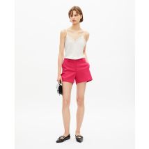 Short Tailleur Rose En Crêpe pour Femme - Taille 38 - The Kooples