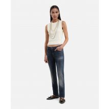 Top En Maille Blanc pour Femme - Taille 1 - The Kooples