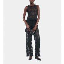 Top Sans Manches En Dentelle Noir pour Femme - Taille 1 - The Kooples