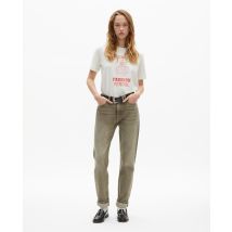 Jean Slim Olive pour Femme - Taille 40 - The Kooples