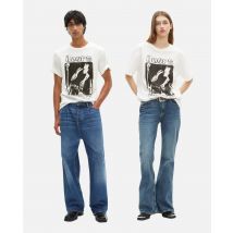 T-shirt Mixte The Doors X The Kooples Écru pour Femme - Taille L - The Kooples