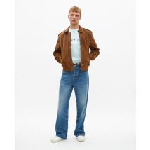 Blaues T-shirt Mit What Is-schriftzug - The Kooples