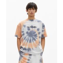 Blue Tie Dye Print T-shirt for Man - The Kooples