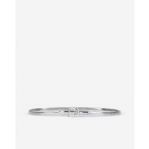 Ceinture Fine En Métallerie Argentée pour Femme - Taille 3 - The Kooples