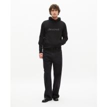 Men's Black What Is Hoodie For Man - The Kooples