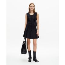 Top Avec Dentelle Noir pour Femme - Taille 1 - The Kooples