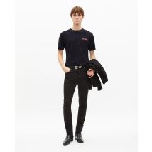 T-shirt Avec Sérigraphie Via Prony Marine pour Homme - Taille XL - The Kooples