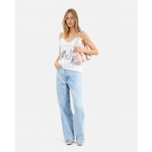 Caraco À Sequins Et Dentelle Argenté pour Femme - Taille 1 - The Kooples