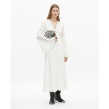 Jupe Longue En Dentelle Blanche pour Femme - Taille 1 - The Kooples