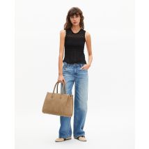 Black Openwork Top For Woman - The Kooples