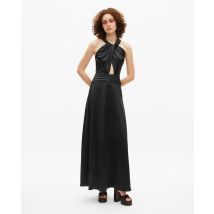 Robe Longue Sans Manches Noire pour Femme - Taille 2 - The Kooples