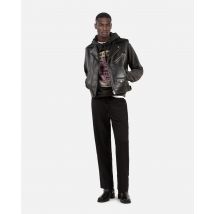 Blouson Sans Manches En Cuir Noir pour Homme - Taille S - The Kooples