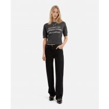 Pull Manches Courtes Sérigraphie pour Femme - Taille 2 - The Kooples