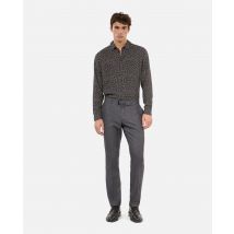 Pantalon De Costume Pied De Poule Noir Et Blanc pour Homme - Taille 50 - The Kooples