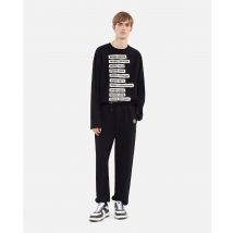 Black Blazon Tracksuit Trousers For Man - The Kooples