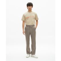 Beige Wool Suit Pants For Man - The Kooples